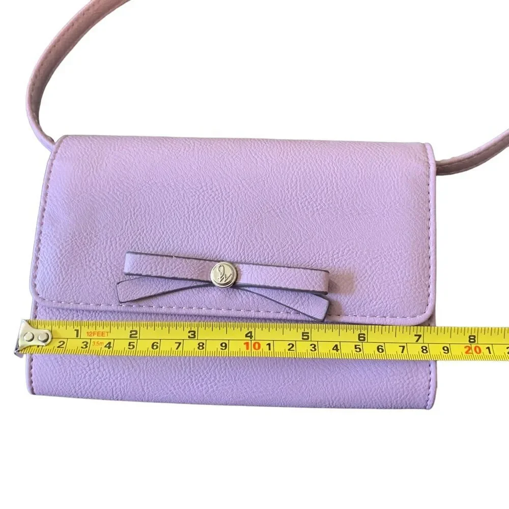 Nine West Lavender Crossbody Purse Adjustable Shoulder Bag - Picture 7 of 9